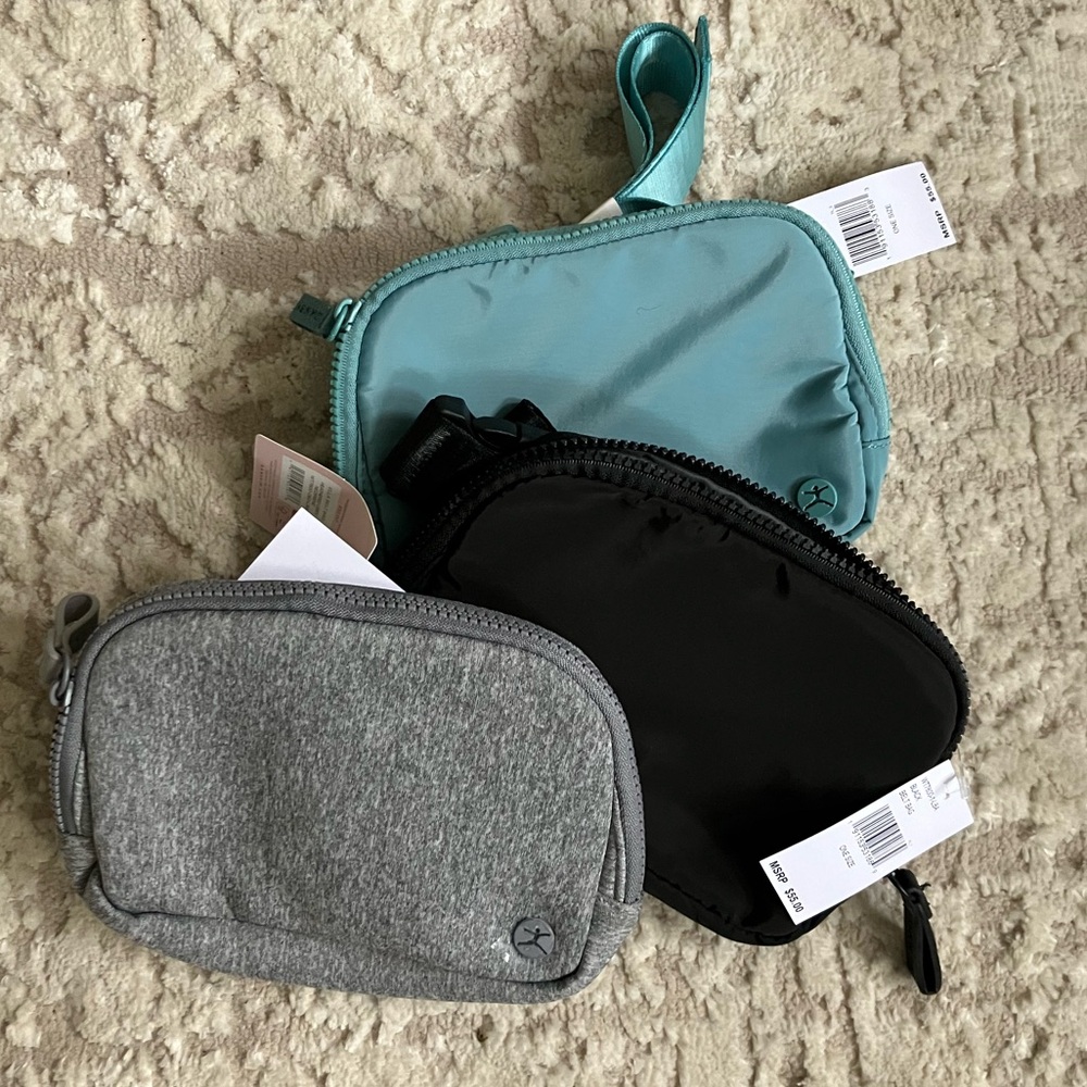 NEW!! DANSKIN Ella Neoprene Belt Bag, choose from 3 colors adjustable belt/strap